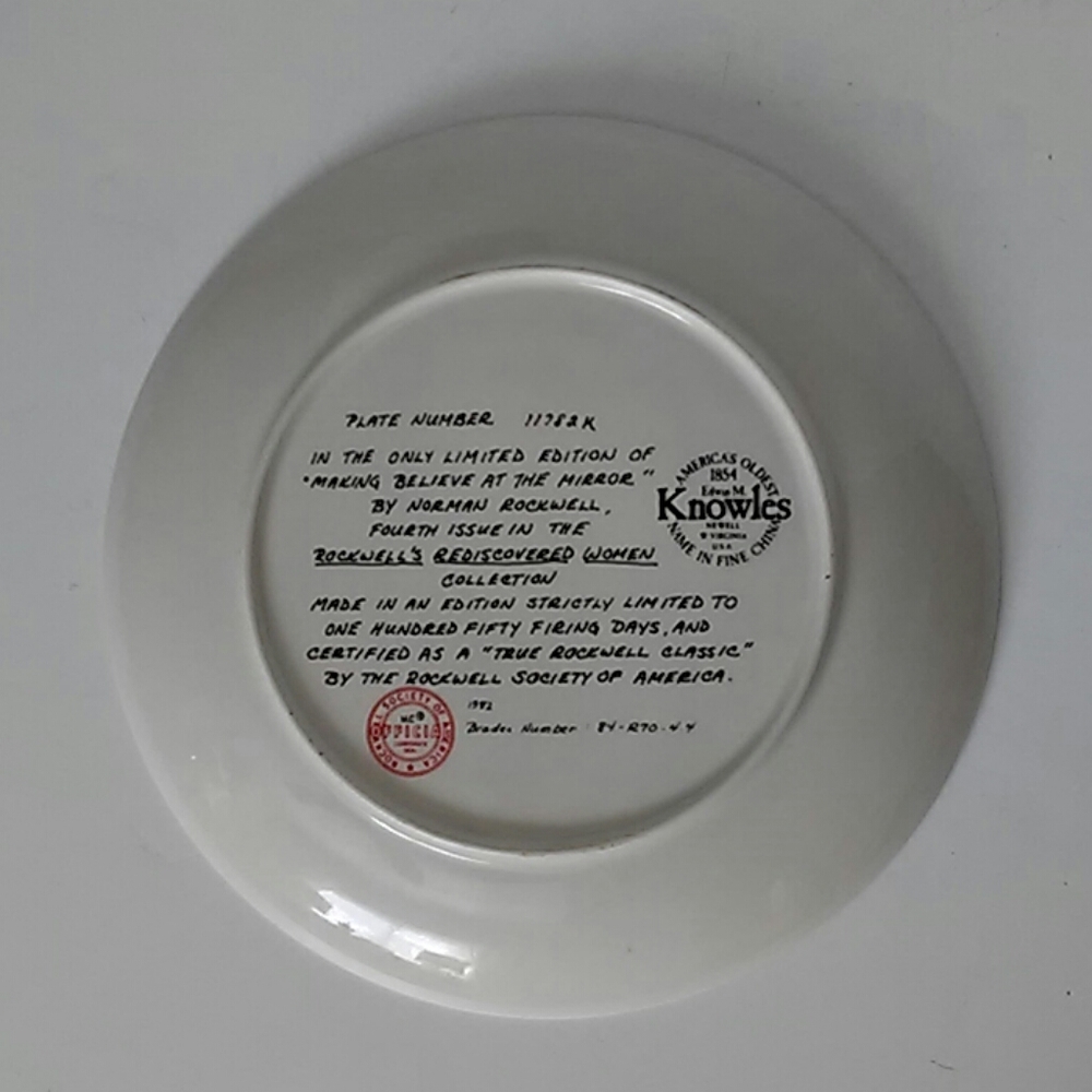 NORMAN ROCKWELL | Collector's Plate - Picture 4 of 7